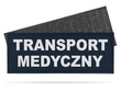 TRANSPORT MEDYCZNY emblemat odblaskowy