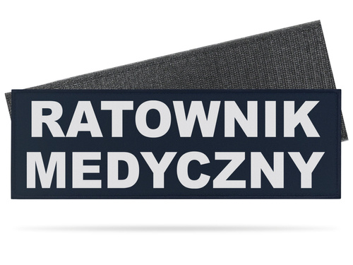 RATOWNIK MEDYCZNY emblemat odblaskowy