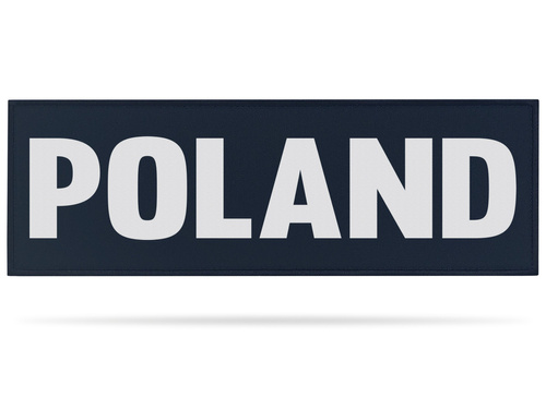 POLAND naszywka odblaskowa 