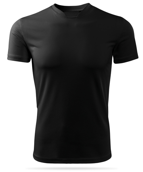 Termoaktywna koszulka szybkoschnąca męska - kolor czarny