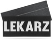 LEKARZ naszywka odblaskowa