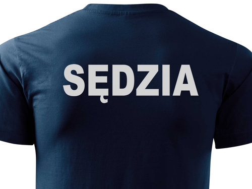 SĘDZIA koszulka z nadrukiem