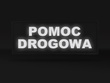 POMOC DROGOWA naszywka odblaskowa