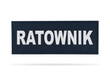 RATOWNIK naszywka odblaskowa