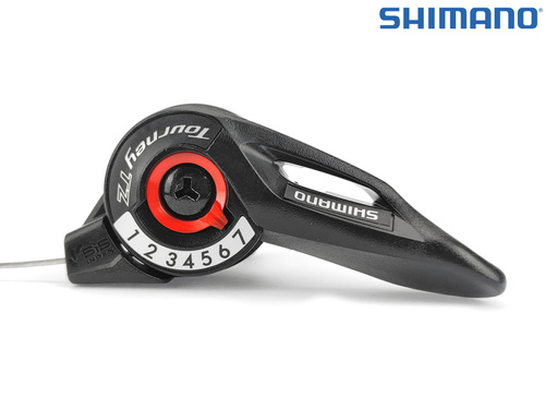 Manetka prawa SHIMANO SL-TZ500 - 7 rzędowa