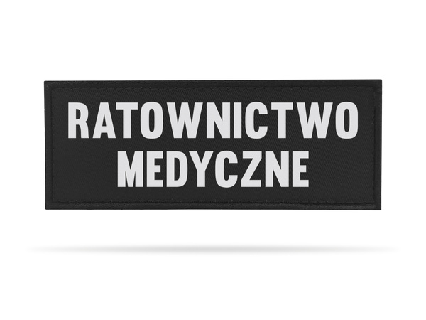 RATOWNICTWO MEDYCZNE naszywka odblaskowa