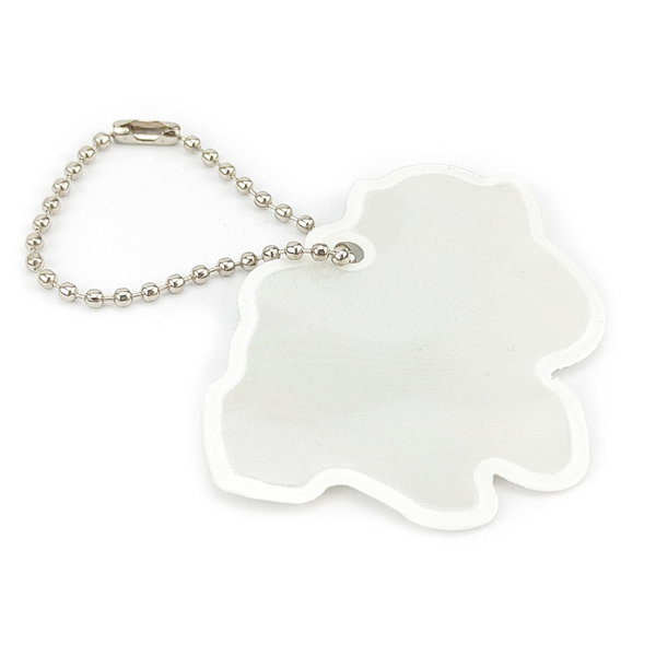 Zawieszka odblaskowa na łańcuszku - ZEBRA