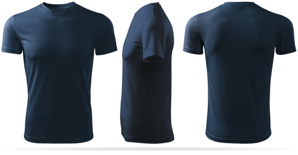 Termoaktywna koszulka szybkoschnąca męska - kolor granatowy