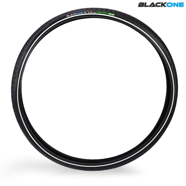 Zestaw opona E-bike BLACKONE Unicorn 28x1 5/8x1 3/8 / 37-622 REFLEXITE z dętką JET zawór AV
