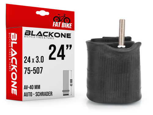 Dętka BLACKONE - FAT BIKE 24" x 3.0 (75-507)