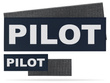 PILOT zestaw emblematów odblaskowych