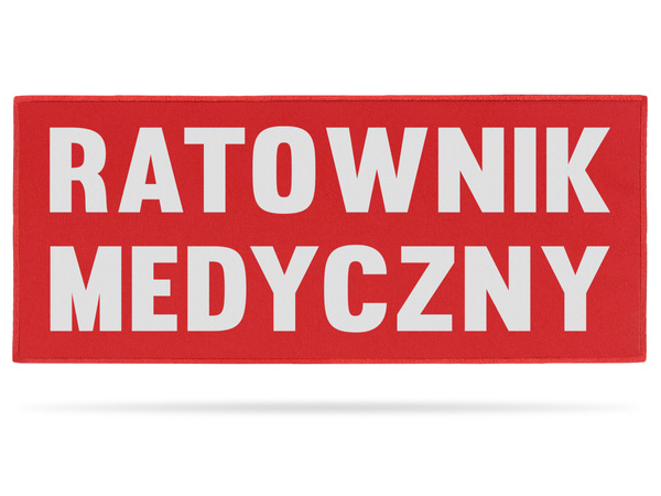 RATOWNIK MEDYCZNY naszywka odblaskowa