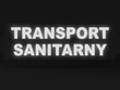 TRANSPORT SANITARNY naszywka odblaskowa