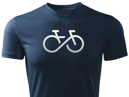 Koszulka termoaktywna z nadrukiem ROWER FOREVER