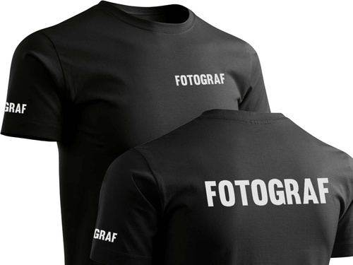 FOTOGRAF koszulka z nadrukiem