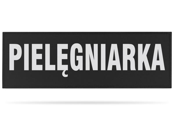 PIELĘGNIARKA naszywka odblaskowa