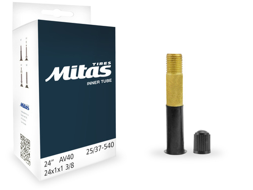 Dętka MITAS 24x1-3/8 25/37-540 AV40