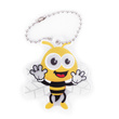 Zawieszka odblaskowa na łańcuszku - PSZCZÓŁKA