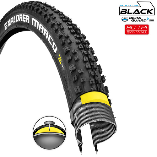 Opona BLACK1 EXPLORER - 27,5" x 2,10 (54-584)