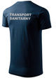 TRANSPORT SANITARNY koszulka z nadrukiem