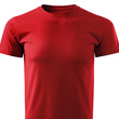 Męska koszulka bawełniana T-shirt - czerwony roz. L