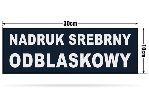 KIEROWCA RATOWNIK emblemat odblaskowy