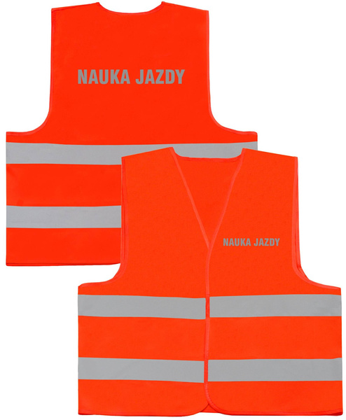 NAUKA JAZDY kamizelka odblaskowa
