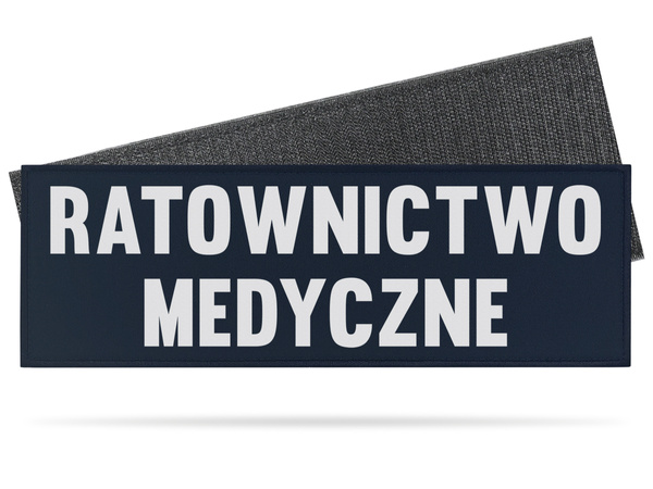 RATOWNICTWO MEDYCZNE naszywka odblaskowa