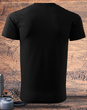 Czarna koszulka T-shirt nadruk SZLAK MNIE TRAFIA