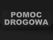 POMOC DROGOWA naszywka odblaskowa
