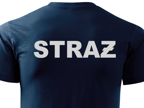 STRAŻ koszulka z nadrukiem