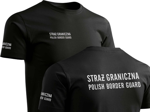 STRAŻ GRANICZNA koszulka z nadrukiem
