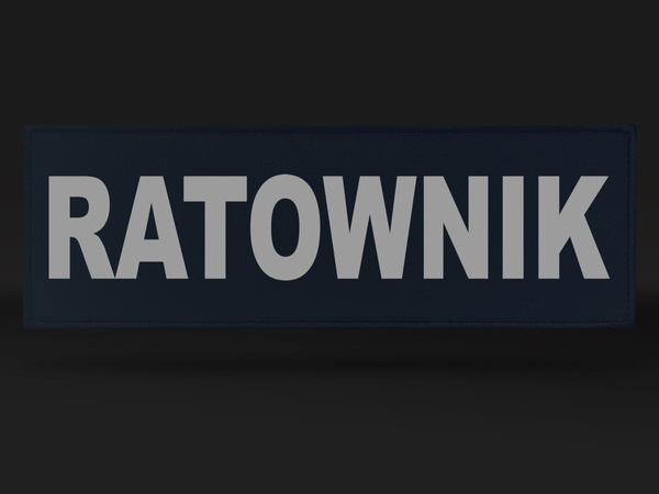 RATOWNIK emblemat odblaskowy