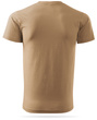 Piaskowa męska koszulka T-shirt z własnym nadrukiem