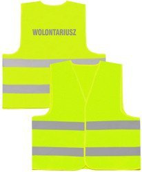 WOLONTARIUSZ kamizelka odblaskowa