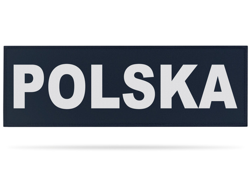 POLSKA naszywka odblaskowa 