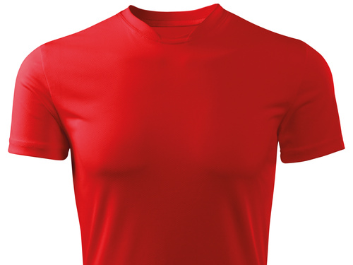 Termoaktywna koszulka szybkoschnąca męska - kolor czerwony