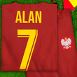 Bawełniana koszulka męska T-shirt z TWOIM NAPISEM I NUMEREM