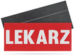 LEKARZ naszywka odblaskowa