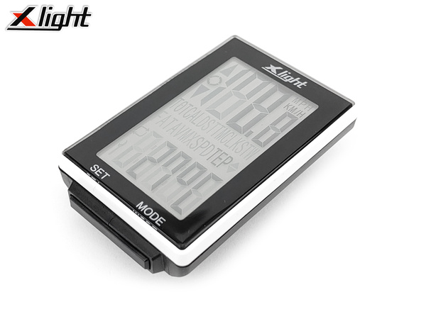 Rowerowy licznik przewodowy XLIGHT JY-M19-CL / 16 funkcji