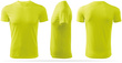 Termoaktywna koszulka szybkoschnąca męska - kolor żółty neonowy