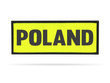POLAND naszywka odblaskowa