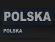 POLSKA zestaw emblematów odblaskowych