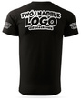 Koszulka T-shirt z własnym nadrukiem - czarna