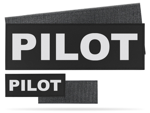 PILOT zestaw naszywek odblaskowych