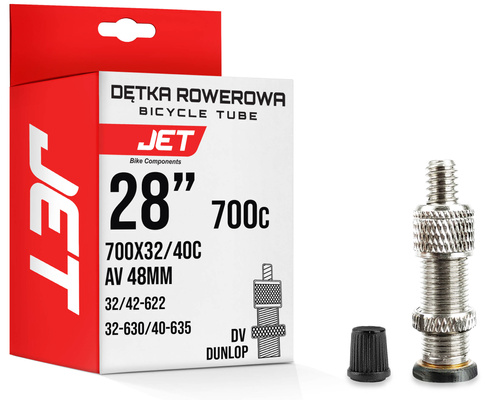 Dętka JET 700x32/40C DV-48mm