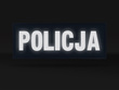 POLICJA emblemat odblaskowy