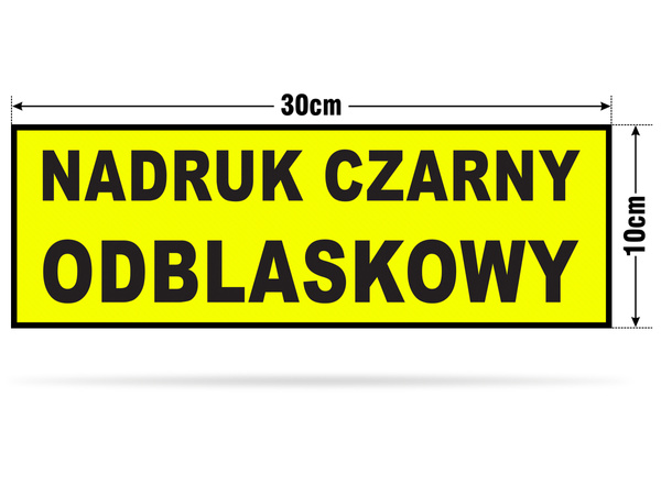 POLICJA PRZEWODNIK PSA naszywka odblaskowa