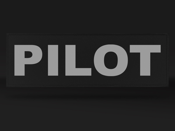 PILOT naszywka odblaskowa