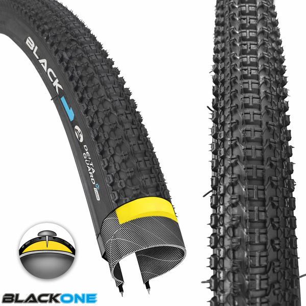 Opona rowerowa MTB - BlackOne 27,5x2,10 + dętka JET zawór Presta